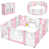 Pink/White selected