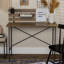 42" Slat Back Writing Desk-469184358