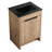 Bathroom Vanity Freestanding 24". Black Ceramic Basin, Soft-Close Doors, Metal Handle, Adjustable Shelf. Construction 24" Sink Vanity. 2 Strong Plywood Cabinet-1067391258-1067391256-1067391259