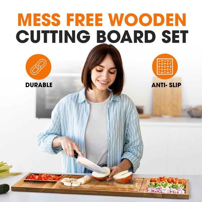 Cheer Collection Cutting Board Set
