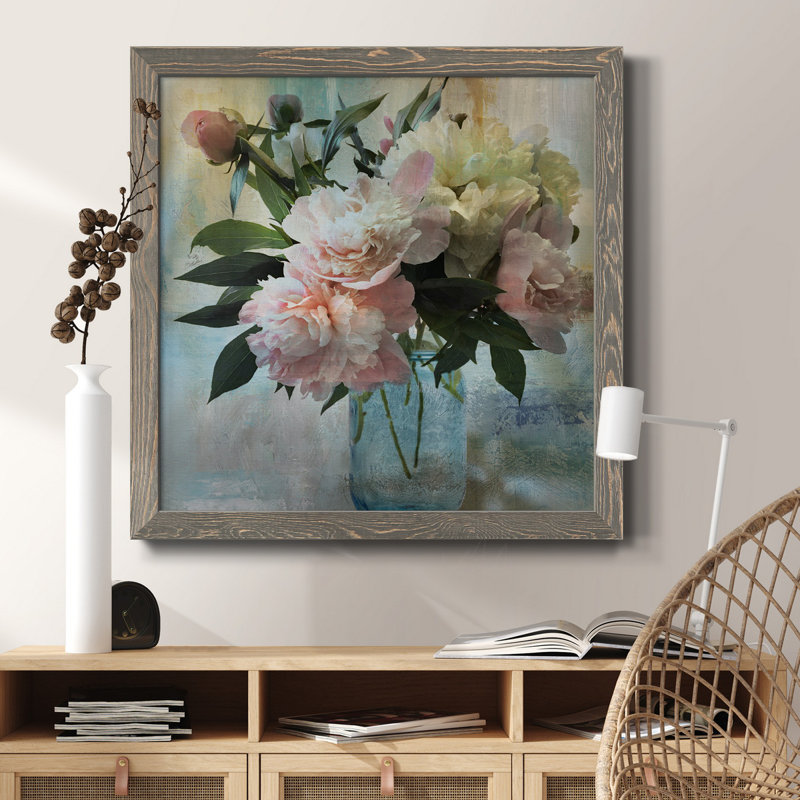 Perfect Spot - Peinture sur toile encadrée, Encadré gris, H 27,5 po x l 27,5 po x P 1,5 po
