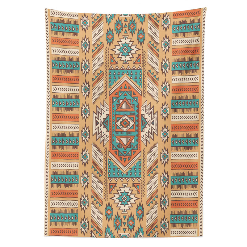 Tribal Tablecloth, 84" L x 60" W