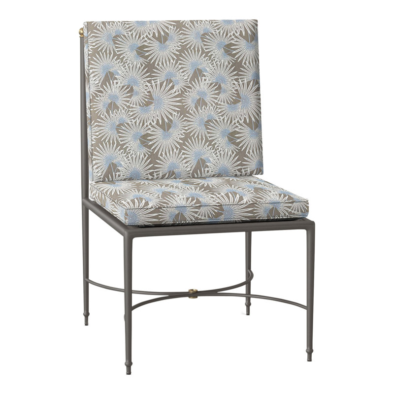 Chaise d'appoint en aluminium Roma, Welt, Perigold Etta Vapor