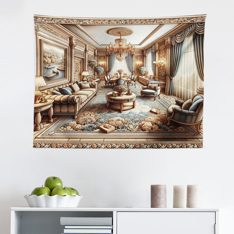 Microfiber Tapestry, 30" H x 45" W