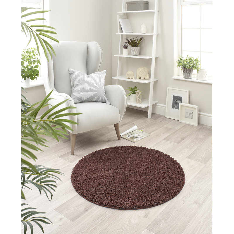 Kennington Solid Colour Area Rug, Rectangle 100 x 100cm