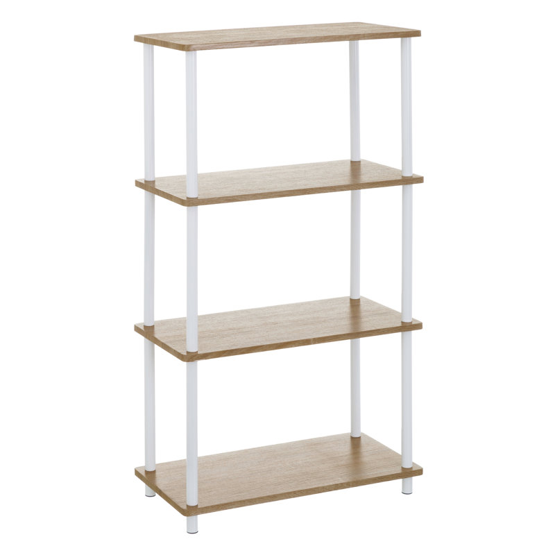 Mitcheldean 110cm H x 60cm W Steel Etagere Bookcase