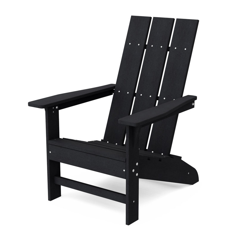 Freedom Modern Adirondack Chair, Black
