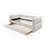 Pull Out Bed, Upholstered Daybed With Pull Out Trundle, Bed Frame With Button Tufted Nailhead Trim, No Box Spring Needed-322706883
