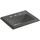 Memoirs® Rectangular Drop-In Bathroom Sink with Overflow