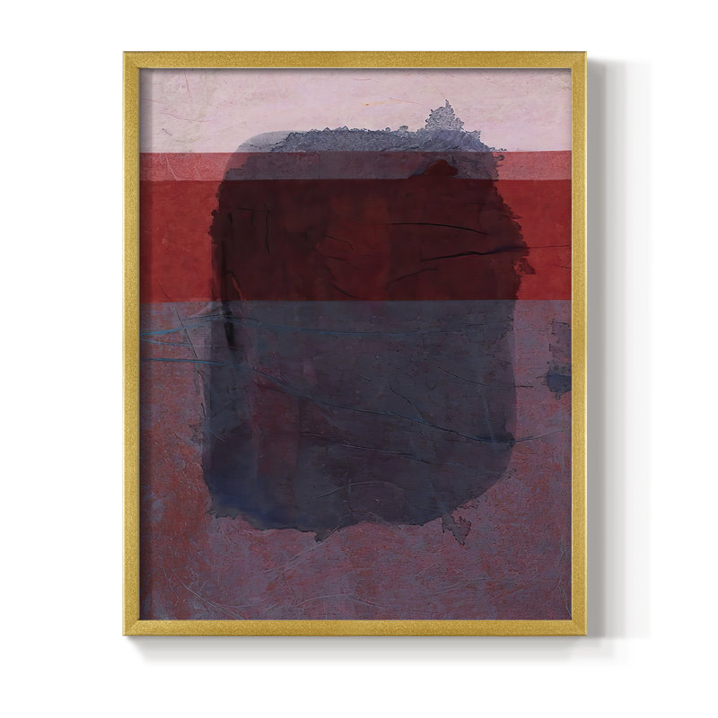 "Souvenir", impression encadrée - bois massif, Encadrement doré, H 20 po x l 16 po