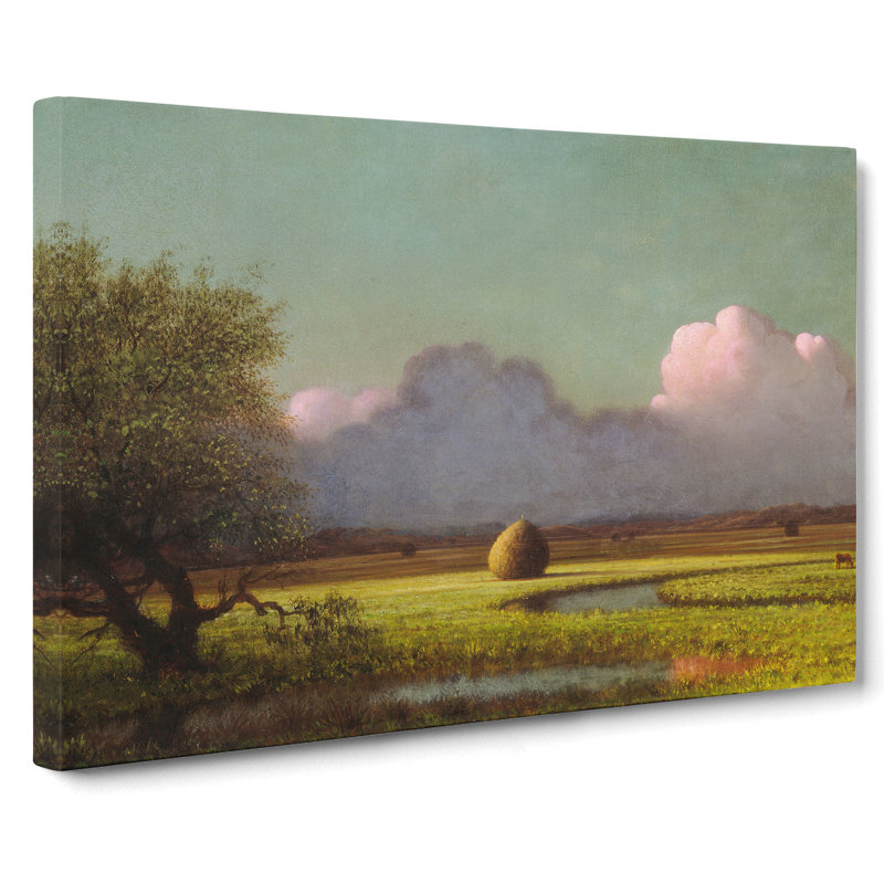 Newbury Marshes by Martin Johnson Heade - Wrapped Canvas Print, 50cm H x 76cm W x 3cm D
