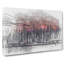 Cypress Trees In Abstract - Wrapped Canvas Print-55317102