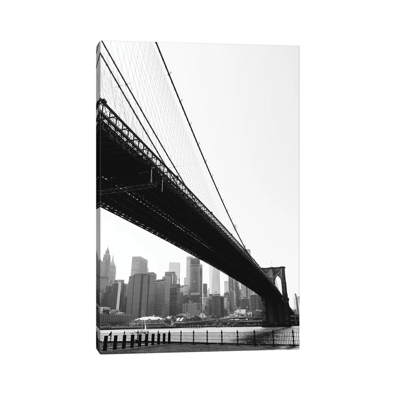Brooklyn View II by Bethany Young - Print on Canvas, Wrapped Canvas, 101.6cm H x 66.04cm W x 1.91cm D