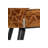 19'' H Upholstered Metal Beech Armchair