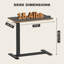 Table de lit réglable et mobile Kristee avec roulettes cachées-2125757469-2116256527