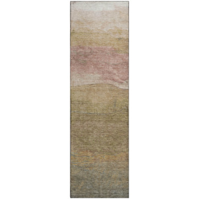 Premium Machine Washable Mehara AMF1699 Stripes Rug