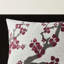 Housse de couette très grand d'inspiration mondiale - coton, imprimé floral, fermeture à boutons, coton multicolore facile à nettoyer, motif à losanges, branche de cerisier en fleurs