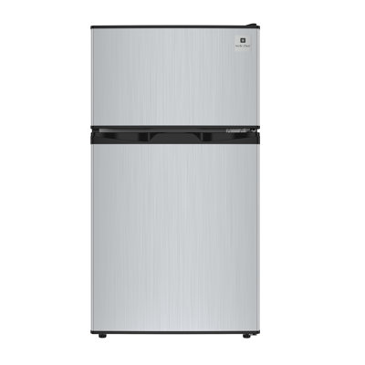 Arctic Chef, 3.1 Cu. Ft. 2-Door Compact Refrigerator, Black
