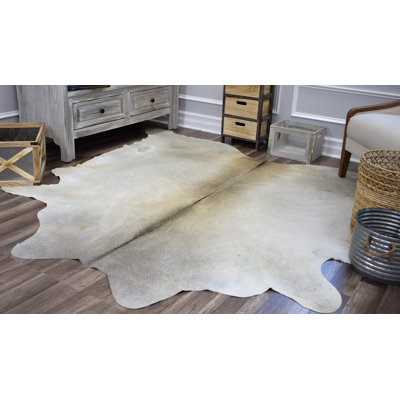 Nash Cowhide Animal Print Indoor Rug