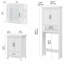 Edion Single Bathroom Vanity with Ceramic Top-512117528