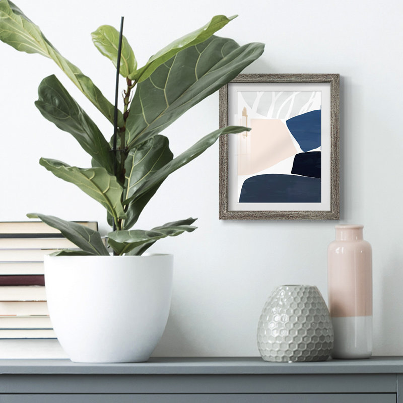 DenimAndSandIIPremiumGalleryWrappedCanvas-Framed Print, 25.5'' H x 17.5'' W, Distressed