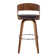 Tseng Swivel Upholstered Counter Stool