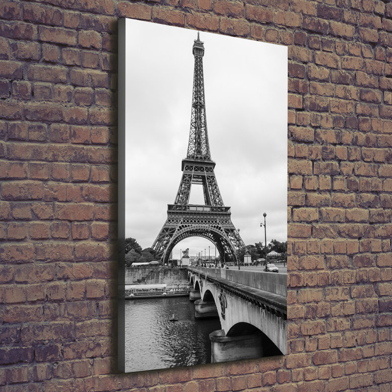 Eiffel Tower Paris - Wrapped Canvas Print