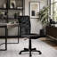 Fauteuil de direction ergonomique de style course avec dossier inclinable réglable et repose-pieds intégré pour jouer
