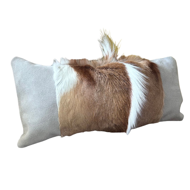 21X9" Springbok Grey Suede Pillowcase