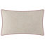 Housse de coussin décorative de Noël avec flammes et taie décorative 12 po x 20 po