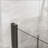 Frameless Glass Shower Door Bifold  Tempered Clear Glass Pivot Swing Shower Panel, Foldable-126559259