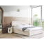 Ottoman Bed Boucle ROCHEFORT Off-White-580323738