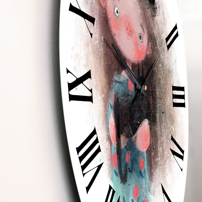 Horloge murale surdimensionnée, Surdimensionné