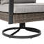 Chaises longues pivotantes avec coussins Shaylor-99388301