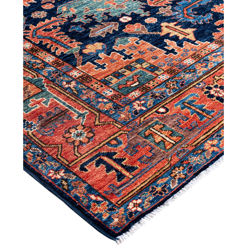 Serapi One-of-a-Kind 8' 2" X 9' 11" Hand Knotted Area Rug