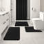Ensemble de rideau de douche avec tapis-1838201148