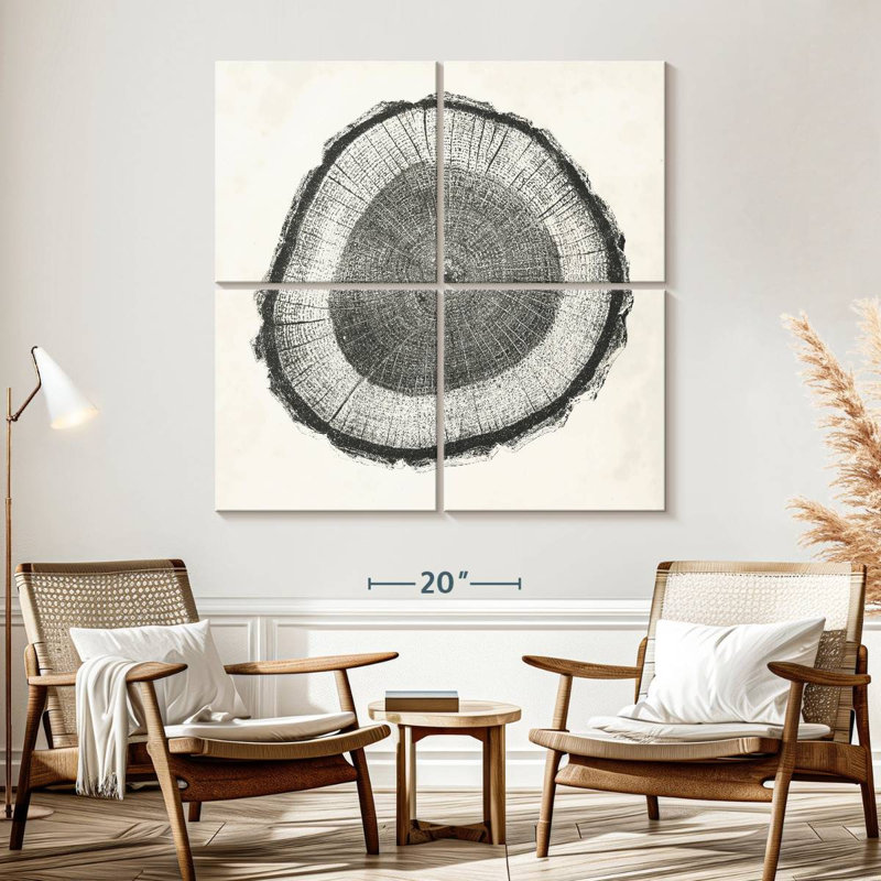 Tree Ring II, 57" H x 57" W