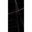 Carreau en porcelaine noir brillant 32 po x 64 po Sahara Noir