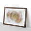 The Eye of a Yellow Sunflower Sketch - Picture Frame Graphic Art Print-56875013-56875018
