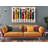 " Abstract African Wall Art Masai Canvas Print Colorful African Painting African Wall Decor Art Triptych Large Canvas Art "-109067685