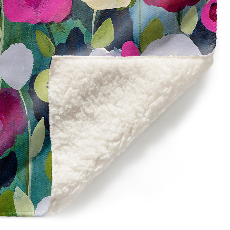  Couverture douce en sherpa, 51 po x 60 po