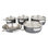 Viking 5-Ply 10-Piece Hard Anodized and Stainless Steel Cookware Set
