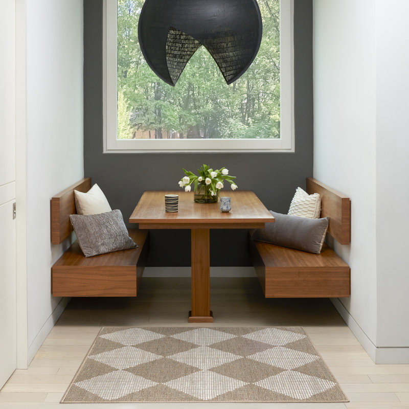 Aylan Washable Geometric Rug, Rectangle 2' x 3'