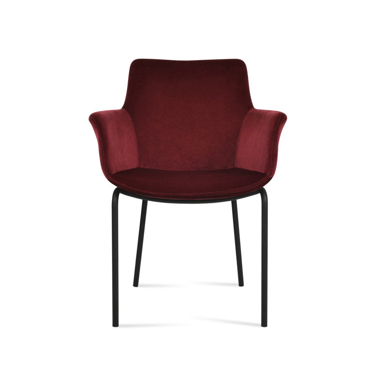 Fauteuil Bottega Harris, Noir, Cerisier