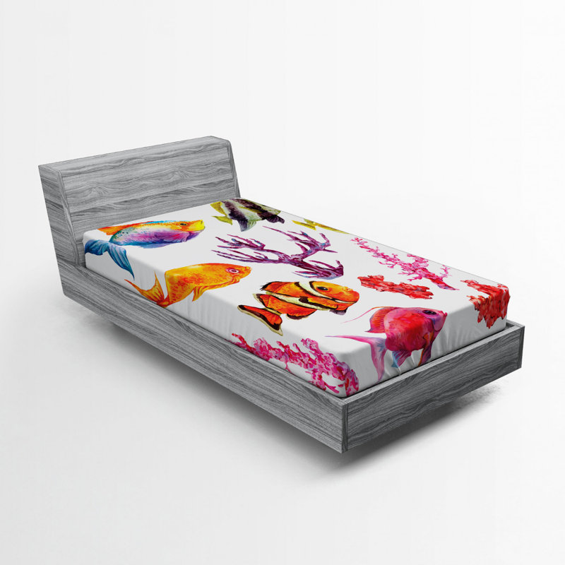 Ocean Microfiber Fitted Sheet, Twin XL Fitted Sheet