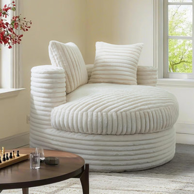 Round Chaise Lounge Sofa , Lounge Chair