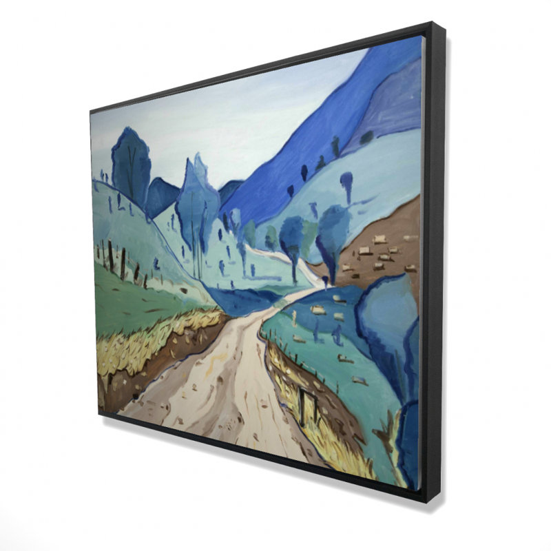 Tuscany Trail Print On Canvas
