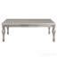Table basse, finition platine Pelumi
