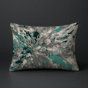 Gris / abstrait vert foncé