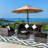 6 - Person Patio Conversation Set with Cushions-1768223659